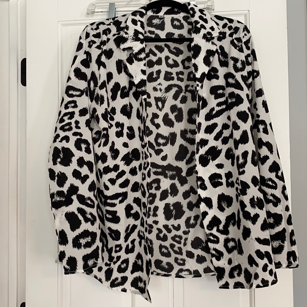 Cheetah Blouse